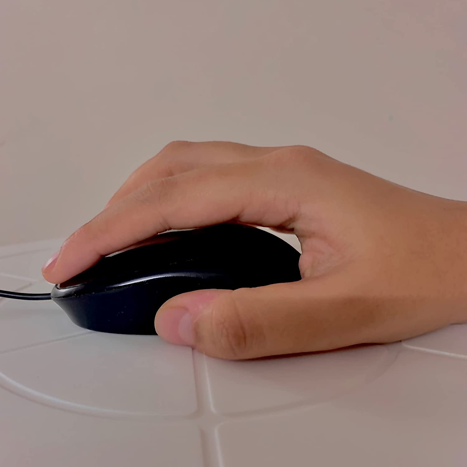 HP X1000 Wired Mouse (Black/Grey)